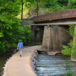 Lynchburg parks and recreation, hollins mill dam crossing