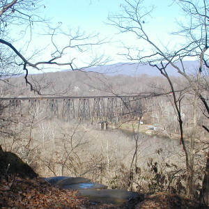 Lynchburg parks and recreation, LR, Riverside Park, Alpine Trail, Winter