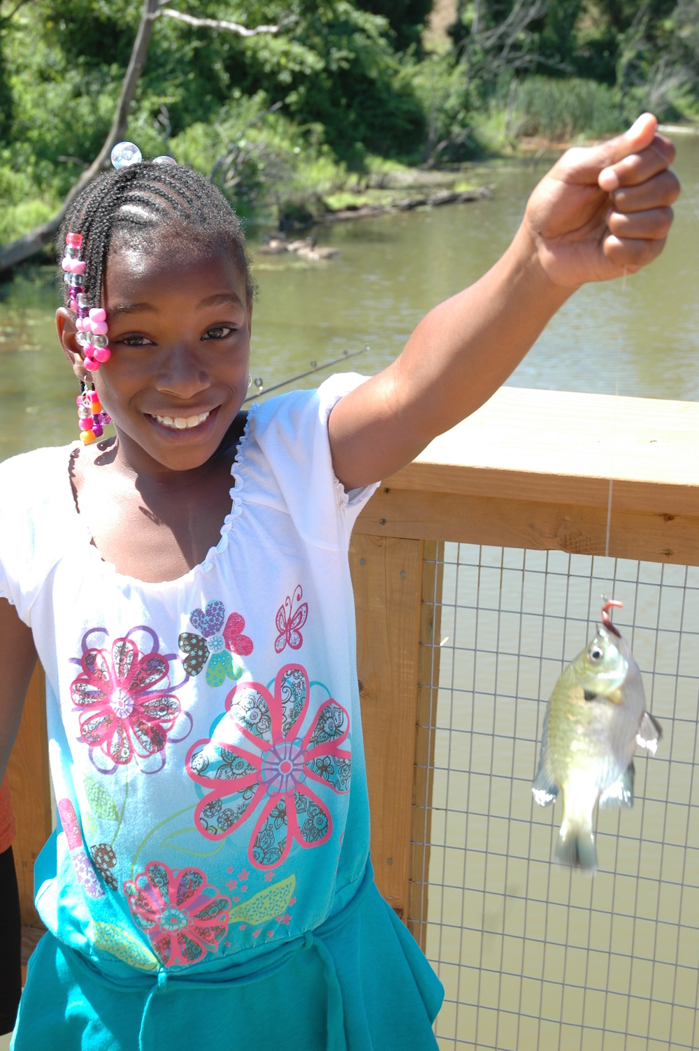 Ivy Creek Park, fishing , Lynchburg Parks and Recreation