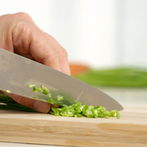 Knife skills, cooking class, lynchburg