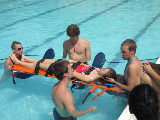 Lifeguards with Lynchburg Parks and Recreation