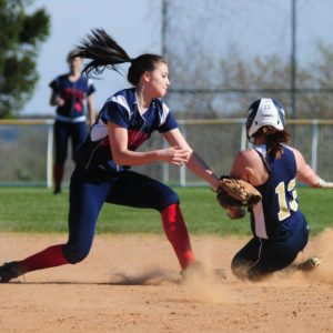 Girls fall softball