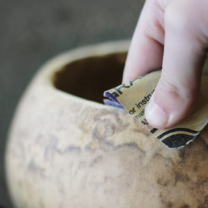 Decorative Gourd Bowl